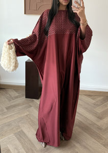 🌙NOUVEAU🌙Abaya en strass Farah