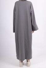 Charger l&#39;image dans la galerie, Hava Baumwollkleid mit offenen Ärmeln
